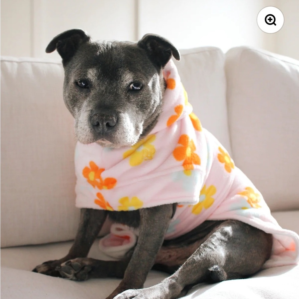 Darren and Phillips dog robe. Never worn. NWT